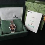 Rolex Oyster Perpetual 31 77080 (2000) - Roze wijzerplaat 31mm Staal (8/8)