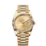 Rolex Day-Date 40 228238 (2024) - Champagne wijzerplaat 40mm Geelgoud (1/1)