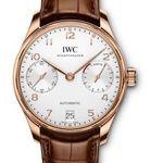 IWC Portuguese Automatic IW500701 (2023) - Silver dial 42 mm Rose Gold case (1/1)