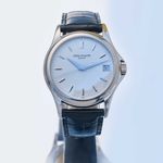 Patek Philippe Calatrava 5127G-001 (2012) - Silver dial 37 mm White Gold case (1/6)