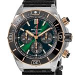 Breitling Chronomat UB0136251L1S1 (2024) - Groen wijzerplaat 44mm Goud/Staal (2/2)