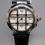Cartier Pasha 2379 (2000) - Onbekend wijzerplaat 38mm Staal (3/4)