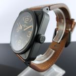 Bell & Ross BR 03 BR03A-HER-CE/SCA (2024) - Zwart wijzerplaat 42mm Keramiek (4/8)