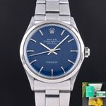 Rolex Air-King 5500 (1978) - Blue dial 34 mm Steel case (1/8)