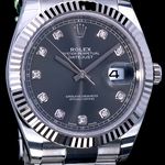 Rolex Datejust 41 126334 (2021) - Grijs wijzerplaat 41mm Staal (6/8)