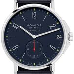 NOMOS Ahoi 518 (2026) - Blauw wijzerplaat 38mm Staal (1/1)