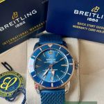 Breitling Superocean Heritage UB2010161C1S1 (2024) - Blauw wijzerplaat 42mm Staal (7/7)