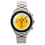 Omega Speedmaster Reduced 3510.12.00 (1995) - Yellow dial 39 mm Steel case (2/8)