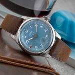 Oris Big Crown 01 473 7786 4065-07 5 19 22FC (Unknown (random serial)) - Blue dial 38 mm Steel case (2/8)