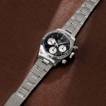 Rolex Daytona 6265 (Unknown (random serial)) - Black dial 37 mm Steel case (3/8)