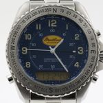 Breitling Pluton A51038 (1998) - Blauw wijzerplaat 41mm Staal (1/4)