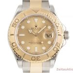 Rolex Yacht-Master 40 16623 (Unknown (random serial)) - Champagne dial 40 mm Gold/Steel case (8/8)