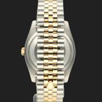 Rolex Datejust 36 116233G (2007) - White dial 36 mm Gold/Steel case (7/9)