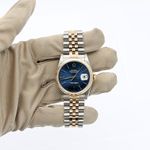 Rolex Datejust 36 16233 (Unknown (random serial)) - Blue dial 36 mm Gold/Steel case (2/7)