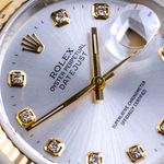 Rolex Datejust 36 16233 (1994) - Silver dial 36 mm Gold/Steel case (2/8)