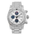 Breitling Avenger II A1338111/BC33/152S (2015) - Zwart wijzerplaat 43mm Staal (1/5)