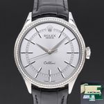 Rolex Cellini Time 50609RBR (2018) - Black dial 39 mm White Gold case (1/8)