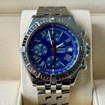 Breitling Crosswind Racing A13355 (2002) - Blue dial 43 mm Steel case (2/7)