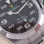 Rolex Air-King 126900 (2024) - Zwart wijzerplaat 40mm Staal (5/8)