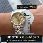 Rolex Datejust 36 16233 (1996) - 36mm Goud/Staal (2/8)