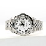 Rolex Datejust 41 126300 (Onbekend (willekeurig serienummer)) - Wit wijzerplaat 41mm Staal (2/5)