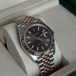 Rolex Datejust 41 126331 (2025) - Brown dial 41 mm Gold/Steel case (2/7)