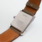 Cartier Tank Solo W5200005 (2014) - White dial 24 mm Steel case (7/8)