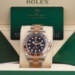 Rolex GMT-Master II 126711CHNR (2023) - Zwart wijzerplaat 40mm Goud/Staal (1/6)