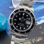 Rolex Submariner Date 16610T (Unknown (random serial)) - Black dial 40 mm Steel case (3/8)