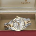 Rolex Datejust 1601 (1970) - Silver dial 36 mm Gold/Steel case (3/7)