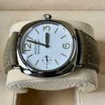 Panerai Radiomir 8 Days PAM01384 (2024) - Wit wijzerplaat 45mm Staal (5/7)