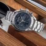 Omega Speedmaster Day Date 3523.80.00 (1999) - Blauw wijzerplaat 39mm Staal (2/8)