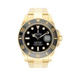 Rolex Submariner Date 126618LN (2022) - Zwart wijzerplaat 41mm Geelgoud (1/5)