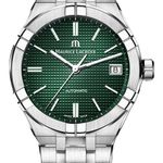 Maurice Lacroix Aikon AI6007-SS00F-630-D (2026) - Green dial 39 mm Steel case (1/1)