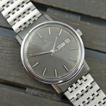 Omega Vintage 1660209 (Onbekend (willekeurig serienummer)) - Grijs wijzerplaat Onbekend Staal (1/16)