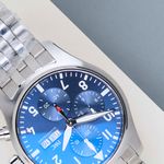 IWC Pilot Chronograph IW388102 (2026) - Blauw wijzerplaat 41mm Staal (4/8)