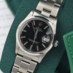 Rolex Oyster Perpetual Date 15000 (Unknown (random serial)) - Black dial 34 mm Steel case (3/8)