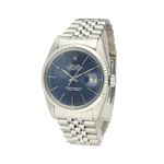 Rolex Datejust 36 16014 (1985) - Blauw wijzerplaat 36mm Staal (3/8)