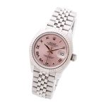 Rolex Lady-Datejust 279174 (2023) - Pink dial 28 mm Steel case (2/4)