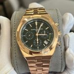 Vacheron Constantin Overseas 5520V/210R-B966 (2025) - Green dial 43 mm Rose Gold case (1/8)