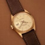 Rolex Datejust 1601/8 (1973) - Champagne dial 36 mm Yellow Gold case (5/8)