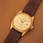 Rolex Datejust 1601/8 (1973) - Champagne dial 36 mm Yellow Gold case (3/8)