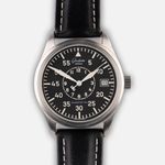 Glashütte Original Navigator 1-10-33-08-07-04 (1997) - Black dial 36 mm Steel case (1/8)