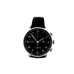 IWC Portuguese Chronograph IW371609 (2023) - Black dial 41 mm Steel case (2/8)