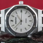 Audemars Piguet Royal Oak 15189ST.OO.D083CU.01 (2005) - Wit wijzerplaat 37mm Staal (2/8)