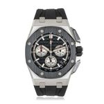 Audemars Piguet Royal Oak Offshore 26420SO.OO.A002CA.01 (2022) - Zwart wijzerplaat 43mm Staal (1/2)