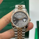 Rolex Datejust 126231 Grey INDEX JUB (2024) - Grey dial 36 mm Steel case (6/6)