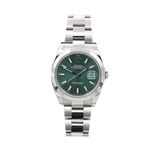 Rolex Datejust 41 126300 (2023) - Groen wijzerplaat 48mm Staal (1/2)