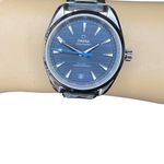 Omega Seamaster Aqua Terra 220.10.41.21.03.002 (2024) - Blue dial 41 mm Steel case (1/8)