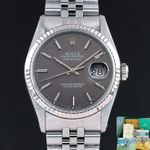 Rolex Datejust 36 16234 (1991) - 36mm Staal (1/7)